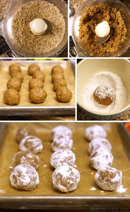 Minute Whole Food Pecan Snowballs: Satisfy Cravings Naturally